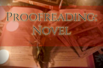 proofread your completed novel