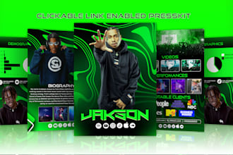 do artist epk, media kit, press kit, speaker kit, one sheet