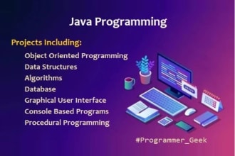 do java projects and java programming tasks