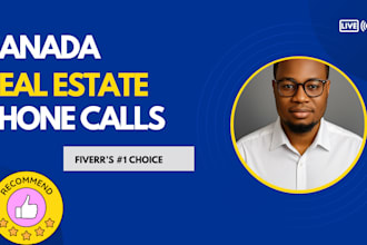make real estate cold calls to canada