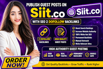 do guest posting on siit, menufromcanada, and nerdbot with da backlinks