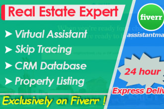 be your virtual assistant for real estate