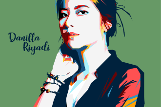 draw pop art portrait wpap from your photo