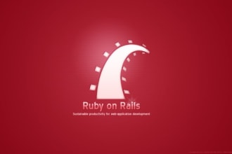develop and design website on ruby on rails