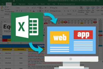 convert your excel calculator into a user friendly web app