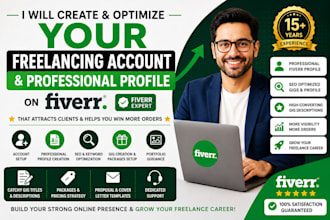 create and optimize your freelancing profile