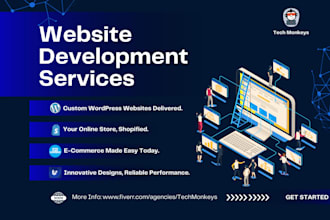 build professional ecommerce websites on wordpress and shopify