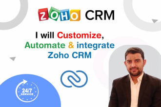 customization and automation of zoho