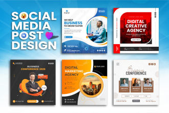 do social media post, product post, facebook ads, web banner