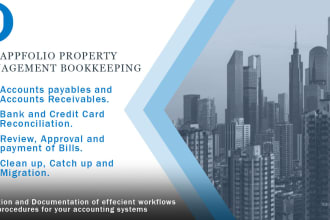 do bookkeeping in appfolio