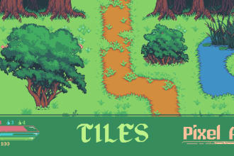 do pixel tileset for game
