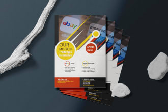create awesome flyer design or educational flyer for your business