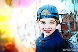 create best cartoon face photo editing