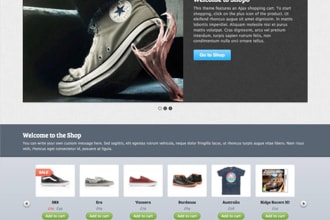 create Amazing Shopping cart,Store,eCommerse site