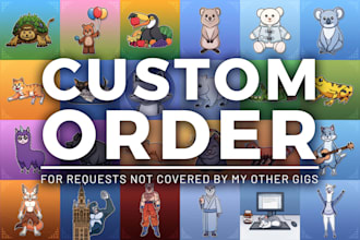 draw or design custom illustration