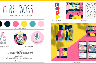design an impressive logo and branding kit for you