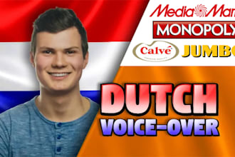 be your young dutch voice over, nederlandse voice over