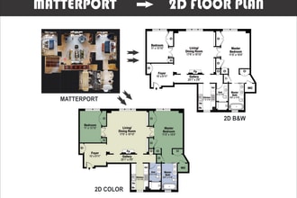 create floor plan from matterport link