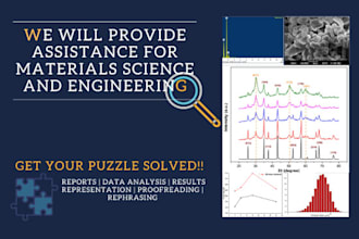 analyze and write technical reports on materials science