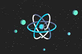 design and develop react js modern web app