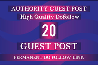 do blogger outreach for SEO dofollow backlinks guest posting service