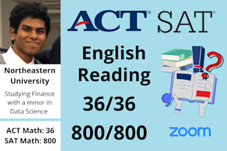 teach you how to crush the sat and act english and reading sections