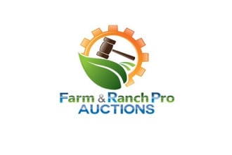 design farm and ranch pro auctions logo in 1 day