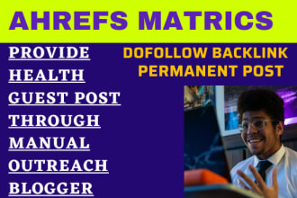 do SEO backlinks niche edit guest posts on high da websites