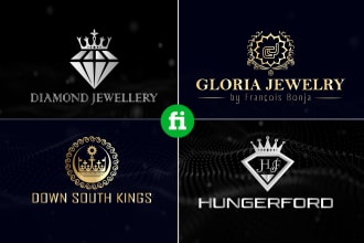 do modern jewellery ,luxury,diamond logo