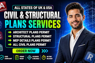do complex structure design and civil structural drawings projects