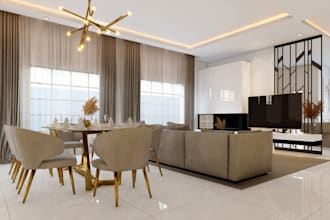 create interior sketchup model and render in lumion