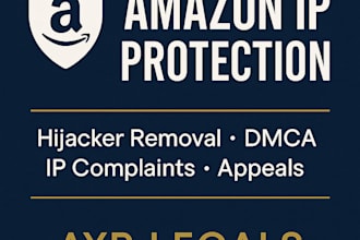 remove amazon hijackers and handle all IP complaints