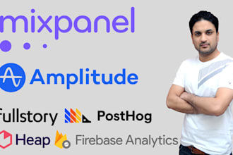 set up mixpanel amplitude or posthog on your website or app