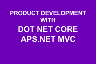 asp net dotnet web application backend and frontend
