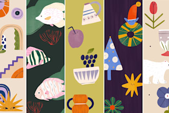 create trendy and high quality seamless patterns