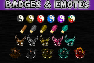 create twitch emotes and sub badges