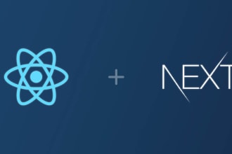 design and build a responsive web app with react js, next js, node js, firebase