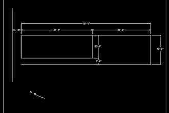 do a basic technical drawing, or simple site plan