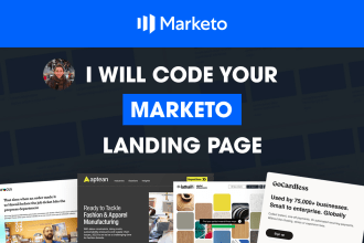 code your marketo landing page template