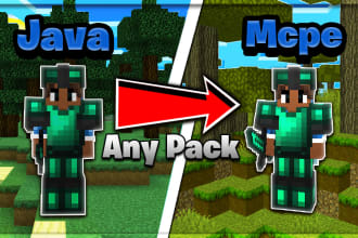 convert any java pvp texture pack to mcpe