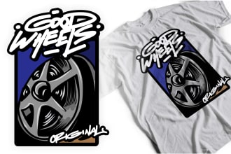 do unique graffiti style for your logo or brand