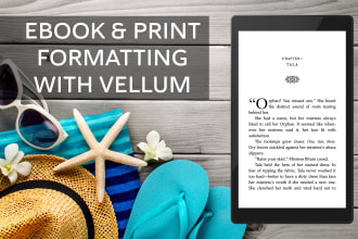 format your ebook for kindle and print using vellum