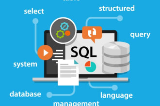 create database, sql query in mysql, postgresql, sqlite, oracle