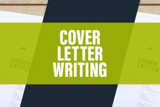 write cover letters and design resumes and cvs