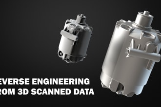 reverse engineer from 3d scan data