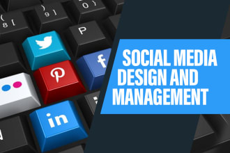 manage your social media accounts with on brand posts