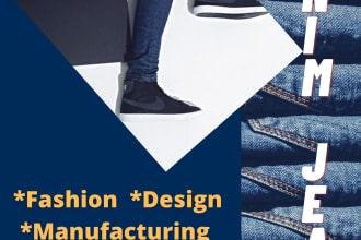sew produce manufacture made to order ship jeans denim cargo pant chino shorts