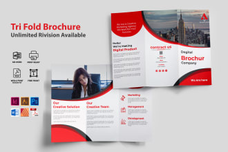 design medical, corporate, tri fold, bi fold, leaflet, flyer, catalog, brochure