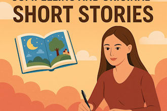 write compelling and original short stories, drama, children, or romance