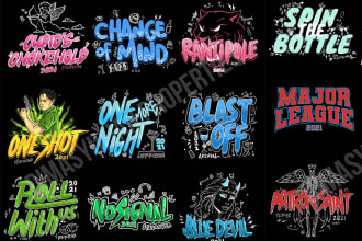 make cool russelogo illustration for your group